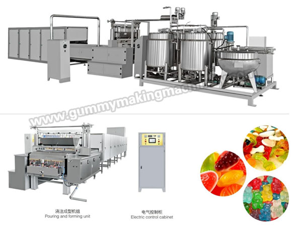 600 gummy making machine